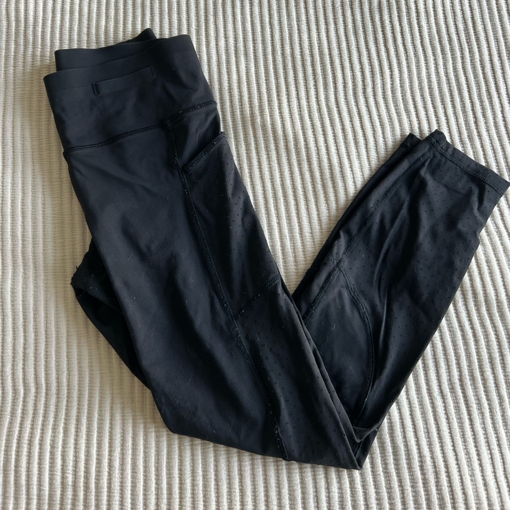 Black Lululemon Leggings - Size 6